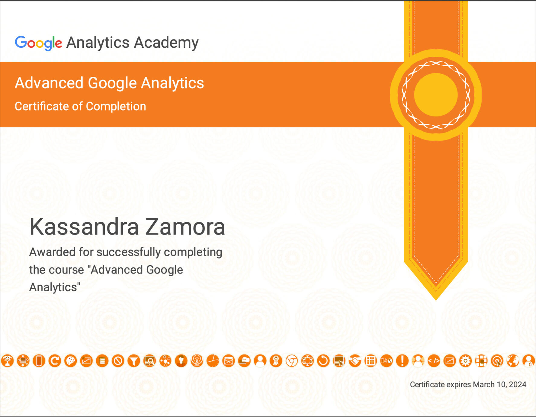 Google Analytics Advance